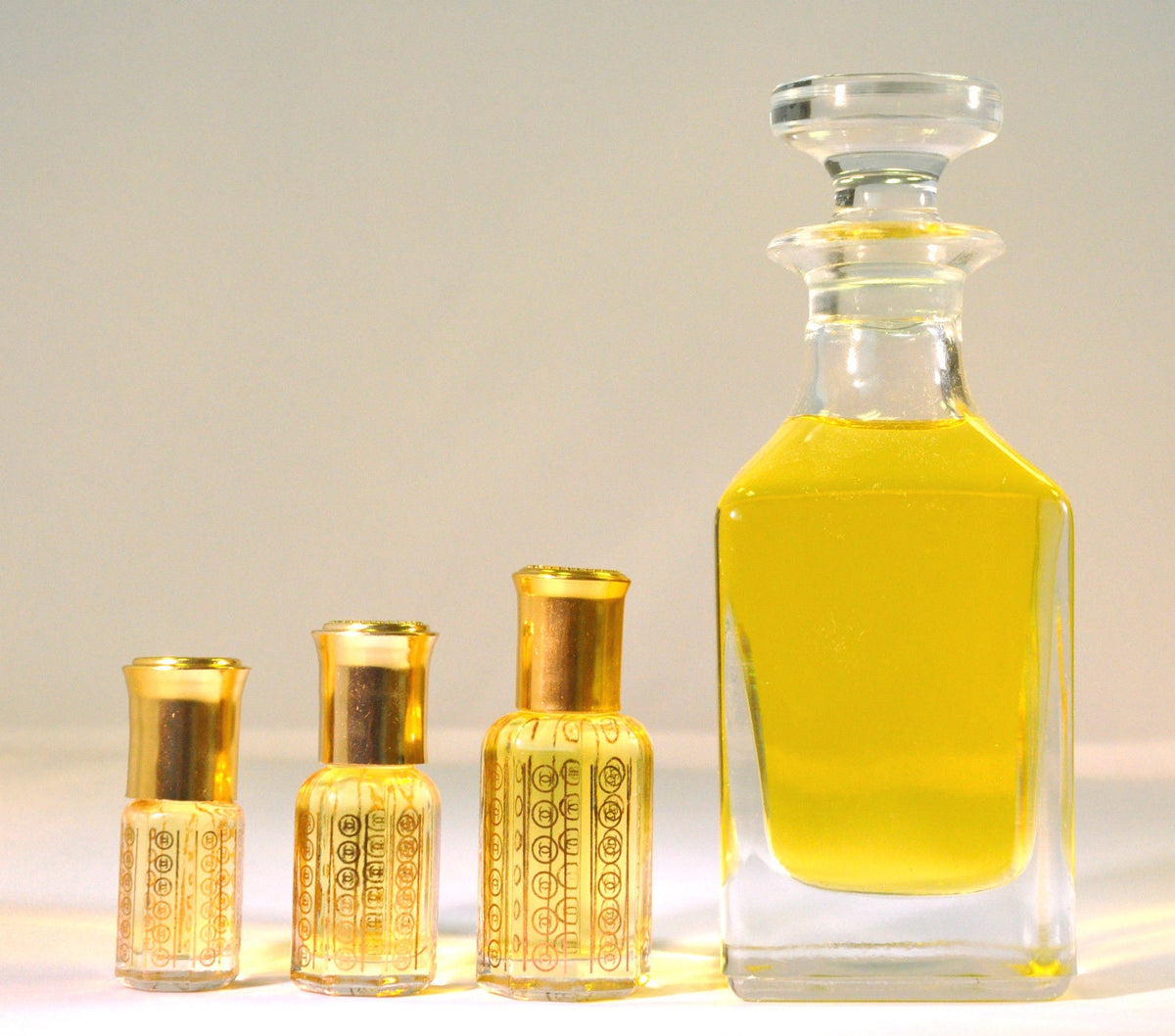 Gold Musk Premium perfume oil bottle from Hayati Essence